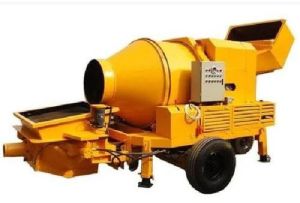 Concrete Mixer With Pump