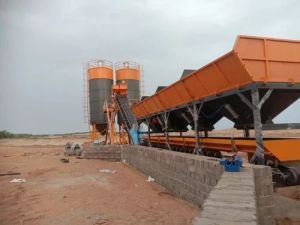 Stationary Inline Concrete Batching Plant