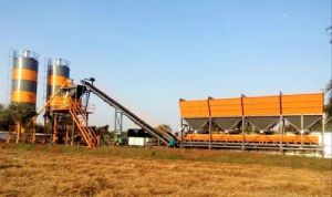 Stationary Inline Concrete Batching Plant