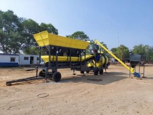 Mobile Concrete Batching Plant