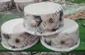 300 Ml Melamine Round Food Storage Container