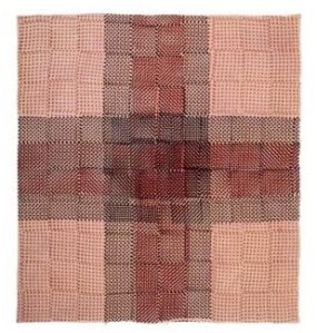 Bagru Handmade Silk Fabric Wall Paint Printing