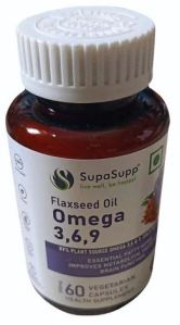 Supa Supp Flaxseed Oil Capsules