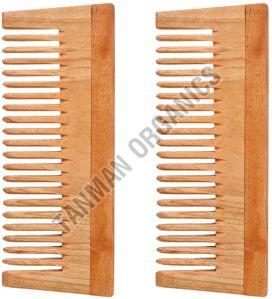 Neem Wood Shampoo Comb