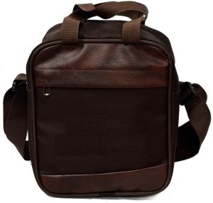 10 X 5 X 8.5 Inch Brown Matty Sling Side Bag