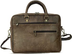 12x16.5x1.5 Inch Leather Laptop Bag