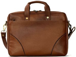 15x14.5x2.5 Inch Leather Laptop Bag