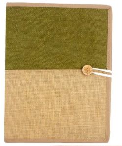 Double Colour Jute File Folder