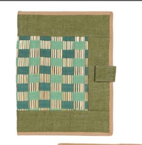 Green Jute File Folder