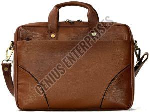 15x14.5x2.5 Inch Leather Laptop Bag