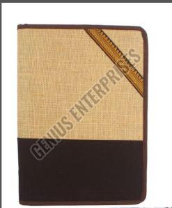 Designer Jute File Folder