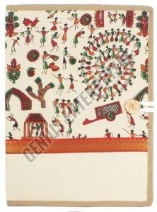 Printed Jute File Folder