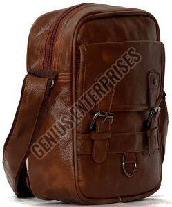 PU Leather Plain Designer Sling Bag
