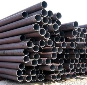 3 Inch Black Mild Steel Round Pipe