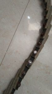 Rubber Machine Button Belt