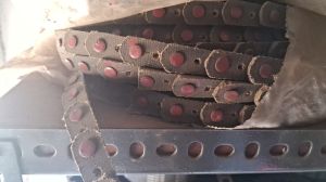 Rubber Machine Button Belt