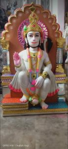 Beautiful Lord Hanuman Marble Statue