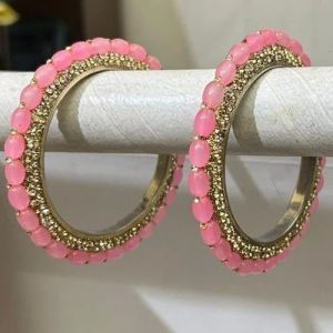 Pink Kancha Bangles