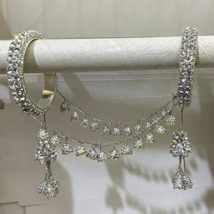 Silver Bridal Bangles