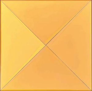 Cross Pattern Glass Mosaic Tile