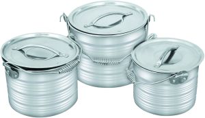 Spring Handle Stock Pot