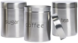 Sugar Coffee Tea Canister Set