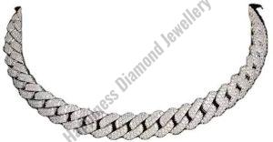 Dazzling Prong Cuban Chain