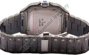 Black Luxury Big Dial Watch