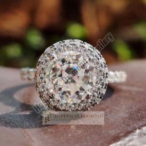 Halo Engagement Ring