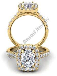 Cushion Cut Engagement Ring