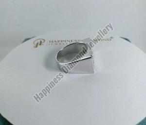 Gold Letter Wedding Ring