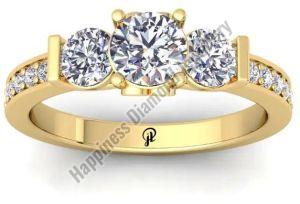 3 Stone Wedding Ring