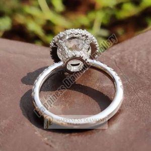 Halo Engagement Ring
