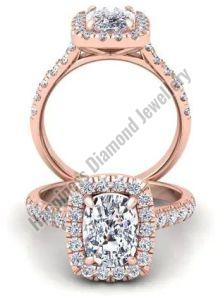 Cushion Cut Engagement Ring