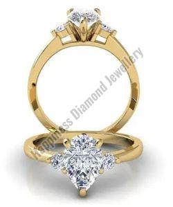 Pear Cut Wedding Ring