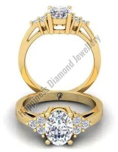 Oval Cut Diamond Ring