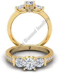 3 Stone Diamond Ring