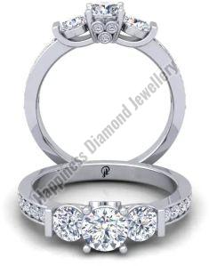 3 Stone Diamond Ring