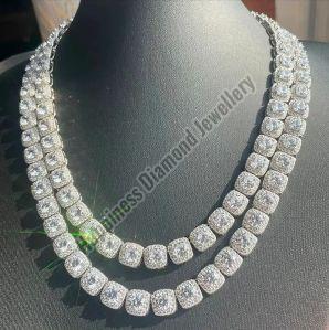 Gold Plated Silver Dazzling Cuban Link Chain