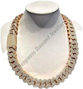 Gold Plated Alloy Cuban Chain