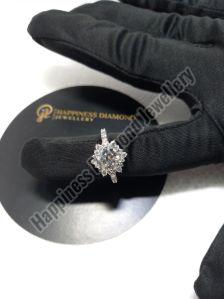 Gold Engagement & Wedding Ring