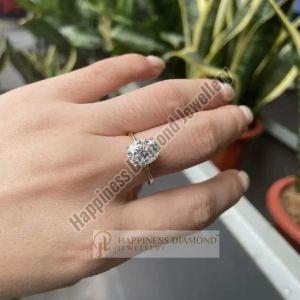 Oval Cut Solitaire Wedding Ring