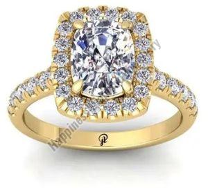 Cushion Cut Engagement Ring