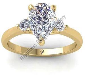 Pear Cut Wedding Ring