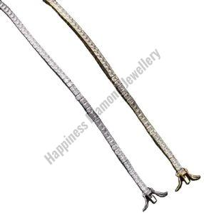 Princess Cut Iced Out Tennis Chain