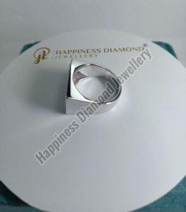 Gold Letter Wedding Ring