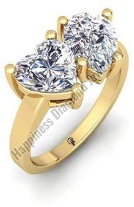 Heart Gold Ring