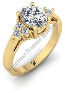 Oval Cut Diamond Ring