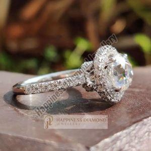 Halo Engagement Ring