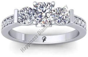 3 Stone Diamond Ring